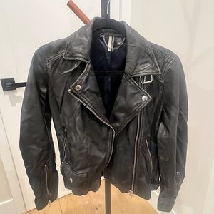 Topshop Black Biker Jacket